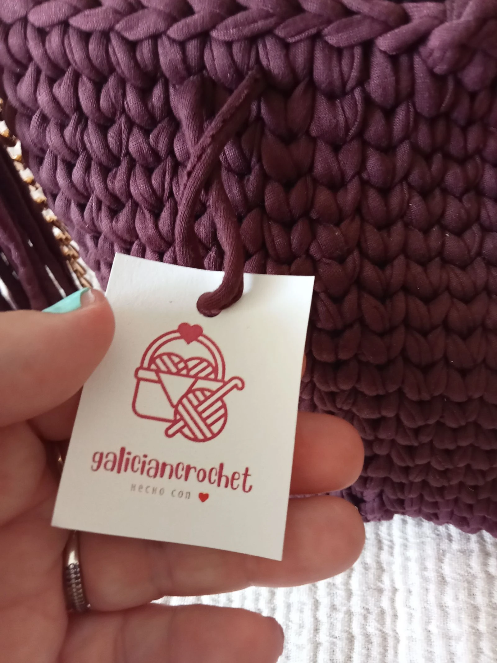 Handmade brown bag – photo 5
